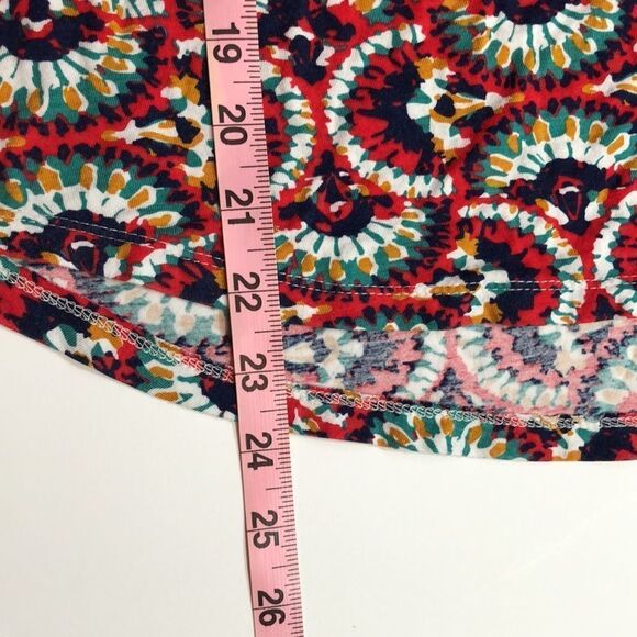 Anthropologie Porridge Cap Sleeve Top With Ruffle Decoration On Shoulder - Picture 11 of 13